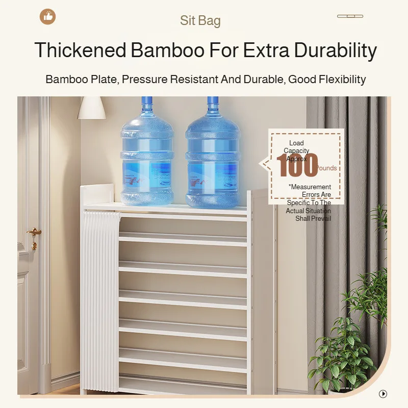 Multi-layer Foldable Shoe Rack Free Installation for Household,Dormitory Use Space Saving Shoe Storage Organizer with Shelves image 4
