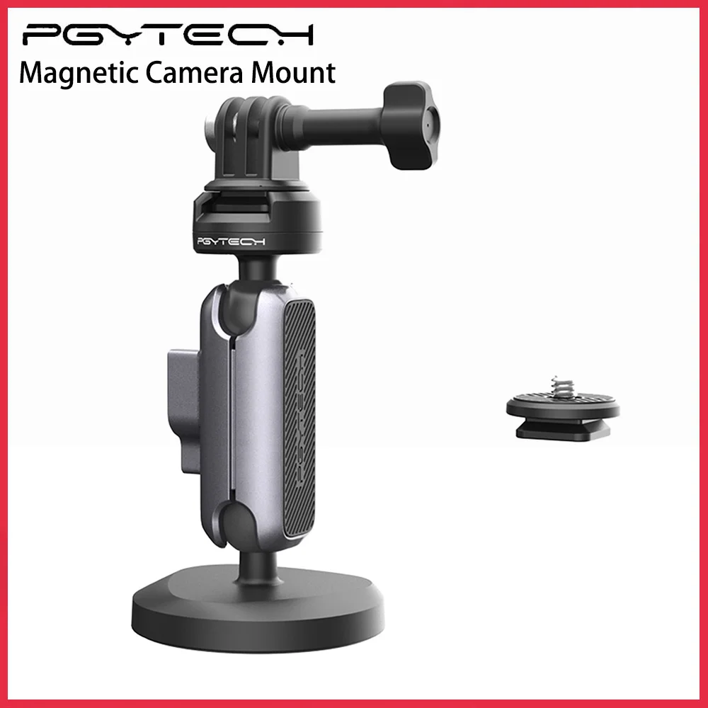 PGYTECH CapLock Magnetic Camera Mount 360° Rotating 1/4