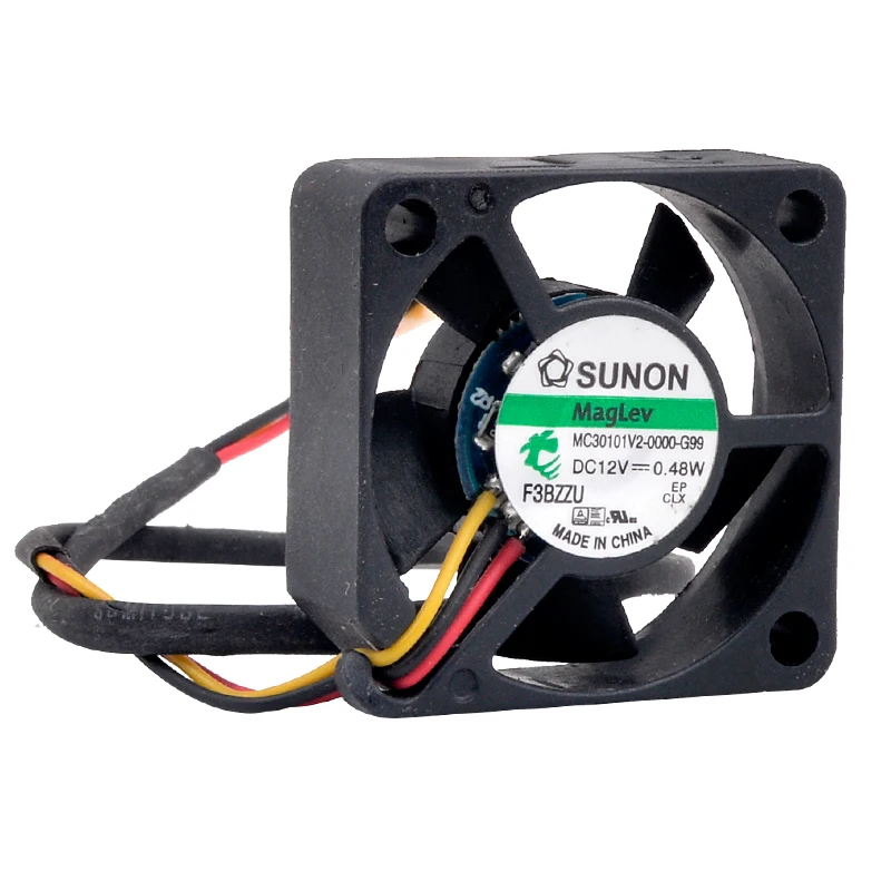 

MC30101V2-0000-G99 3cm 30mm fan 30x30x10mm DC12V 0.48W 3lins Speed monitoring Cooling Fans for Host Micro Devices