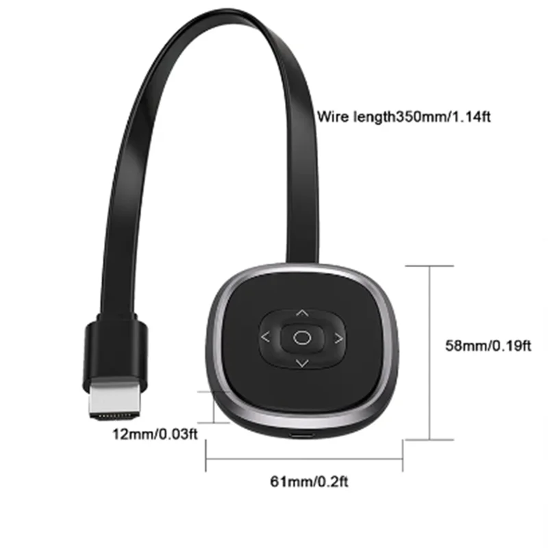 A98Z Receiver G22 2.4G/5G 4K Miracast Wireless For DLNA Airplay HD TV Stick Wifi Display TV Dongle Receiver For IOS Android Wind