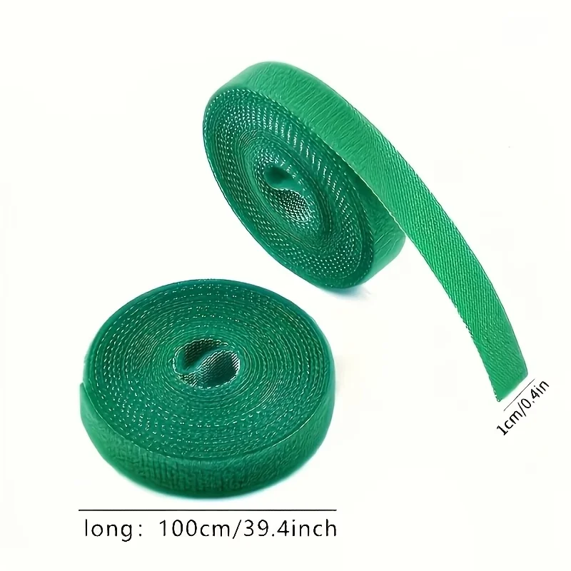 10pcs 1/2/3/5m Cable Ties for Plant, Garden Plant Hanging Strap Set, Self-Adhesive, for Plant Growth and Safet