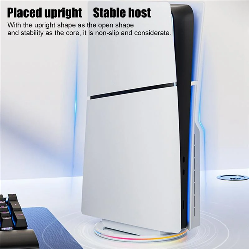 A003 Consolehouder Basis Koelbasis Gameconsole Basis voor Ps5 Slim Disc en digitale versie
