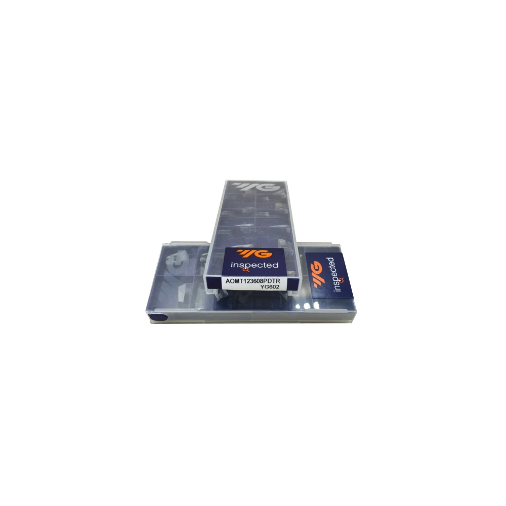 

YG-1 Оригинальная фрезерная пластина AOMT AOMT12 AOMT1236 AOMT123608 AOMT123608PDTR YG602