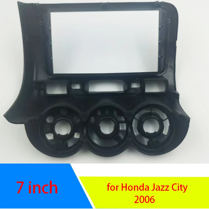 Radio Fascia for Honda Jazz City 2006 2 Din Dvd Stereo Cd Panel Mount Installation Trim Kit Frame Bezel