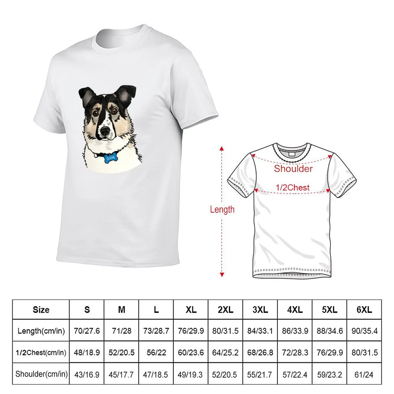 Good Boy Goose T-Shirt oversizeds croswit shirt man mens plain t shirts