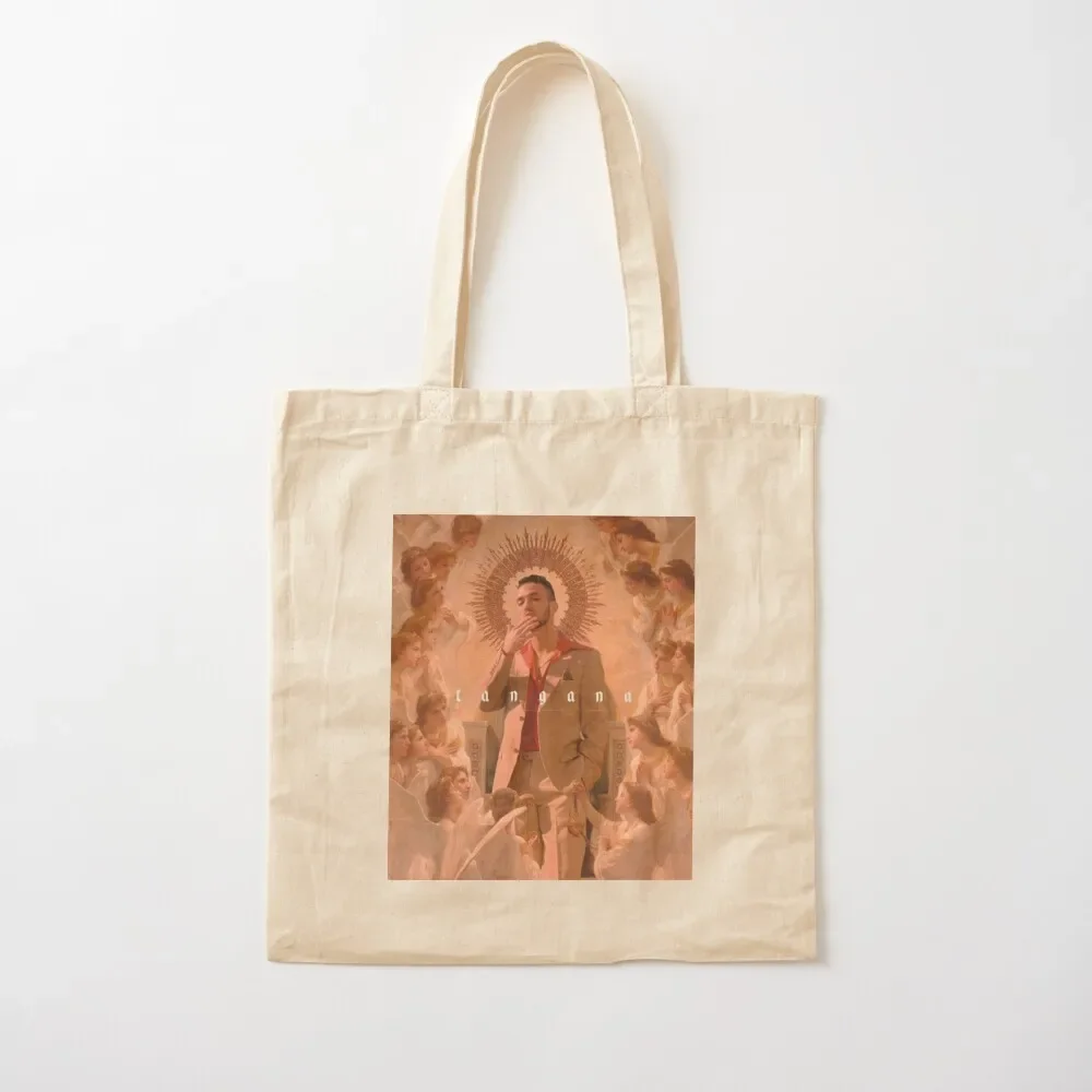 C. tangana baroque Tote Bag tote bag woman shopping bag logo Reusable bags shopper women