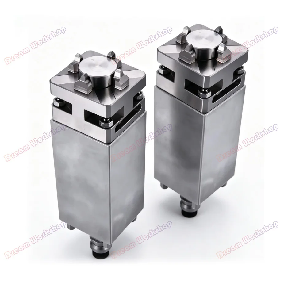 100mm Pneumatic manual Chuck for EDM Spark Machine Electrode Clamping Precision CNC Engraving Chuck apply to ER Interface