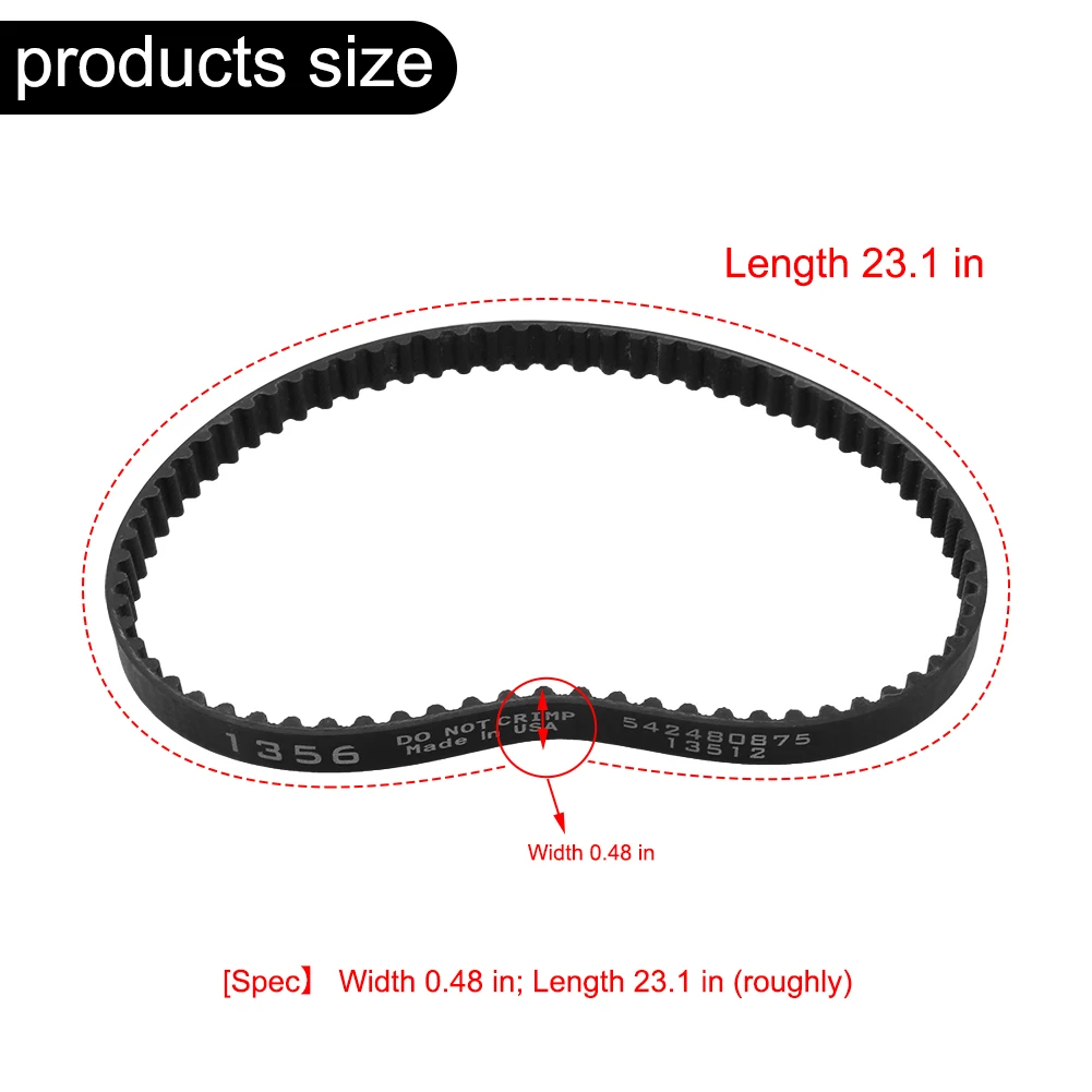 Assurance Timing Belt Replacement Model For EZGO Go lf Carts Operating on a Range of Engine Sizes since Year \'91