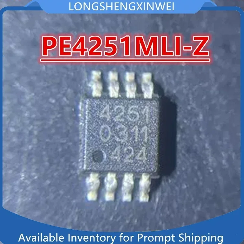 1PCS PE4251MLI-Z Silk Screen 4251 MSOP8 New Original Video RF Switch Chip IC in Stock
