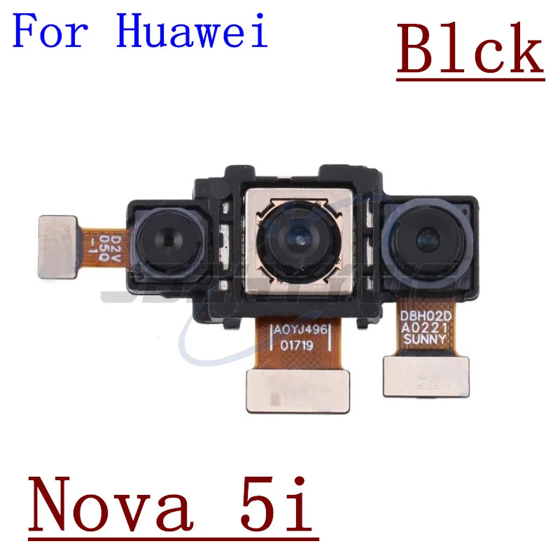 Original Back Real Main And Front Facing Camera Module Sensor Flex Cable For Huawei Nova 5 5i 6 4G 5G 7 7i Pro Replacement Parts