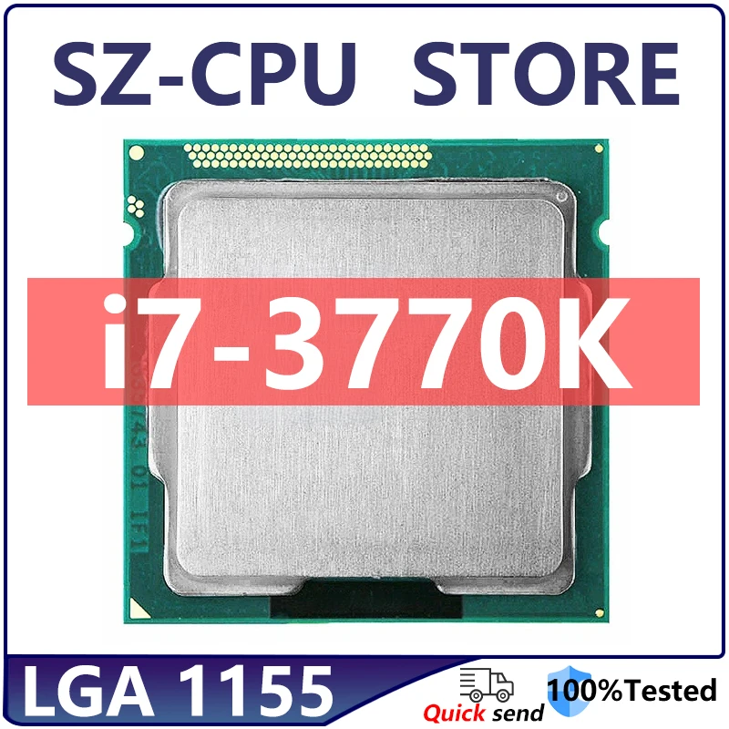 Core i7-3770K i7 3770K 3.5 GHz Used Quad-Core CPU 8M 77W LGA 1155