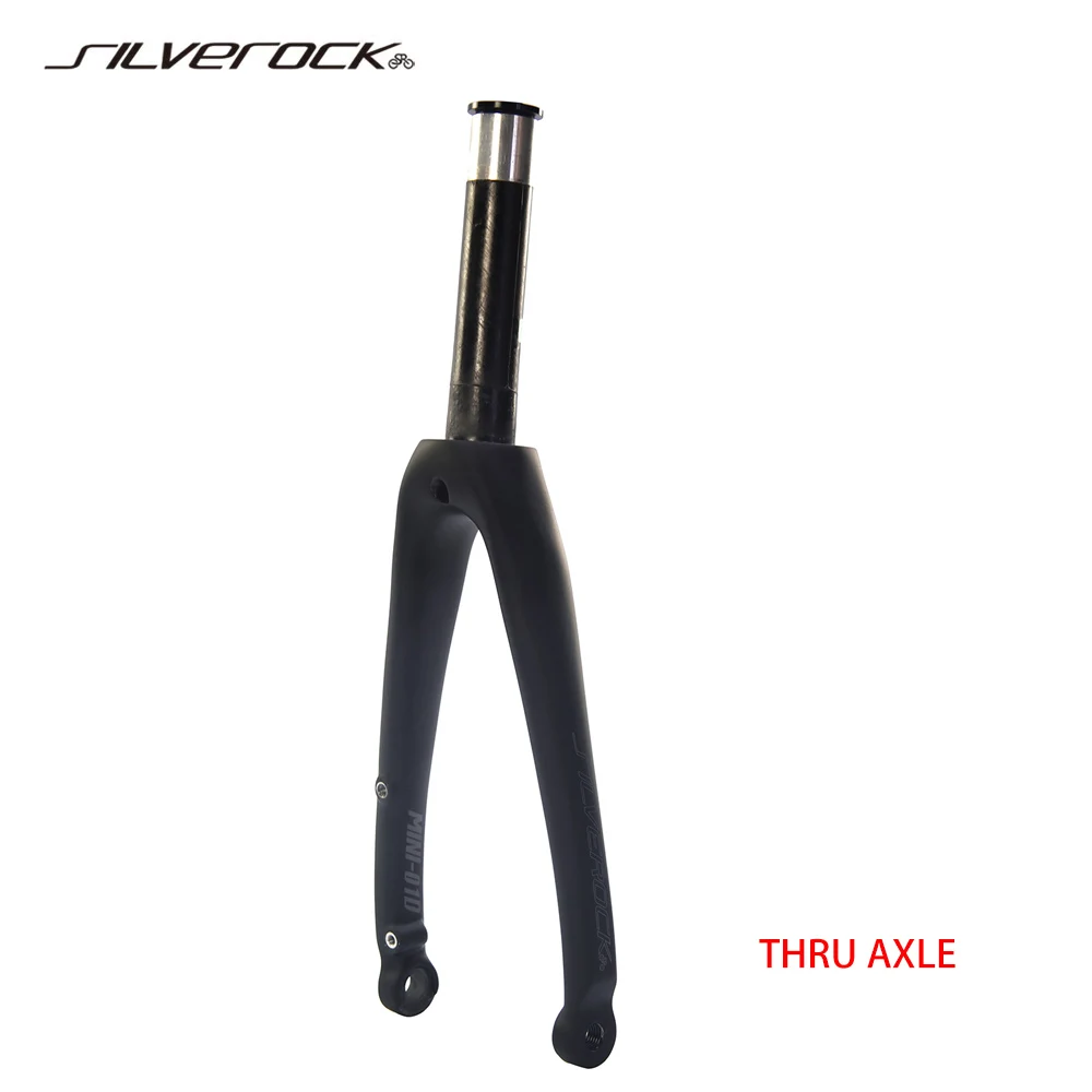 SILVEROCK Carbon Fork MINI-01D Thru Axle 16