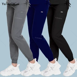 High Quality Scrub Pants Surgical Work Pants Unisex Doctor Nurse Medical Uniform Clinical Bottoms Beauty Salon Spa Work Trousers