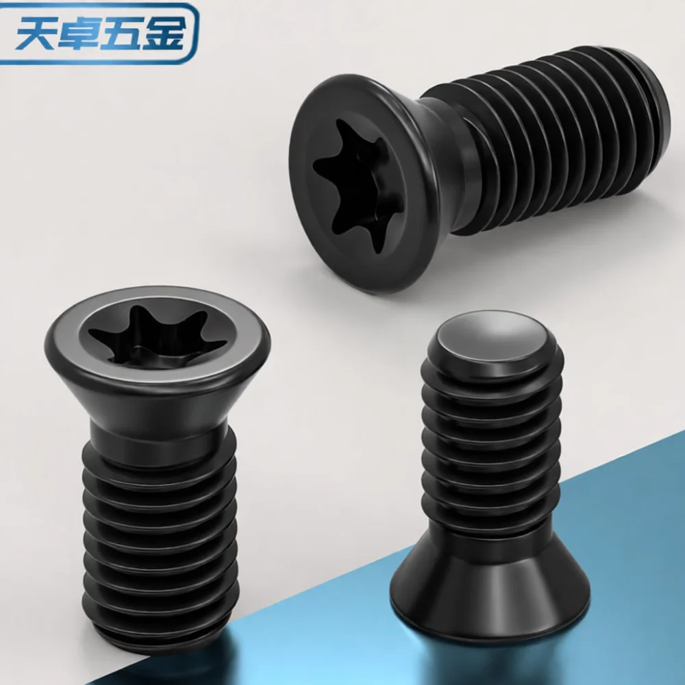 CNC Machine Tooling Torx Screw 12.9 Level Alloy Steel Fastener For Carbide Inserts Lathe Milling Cutter Bolt Replacement Parts