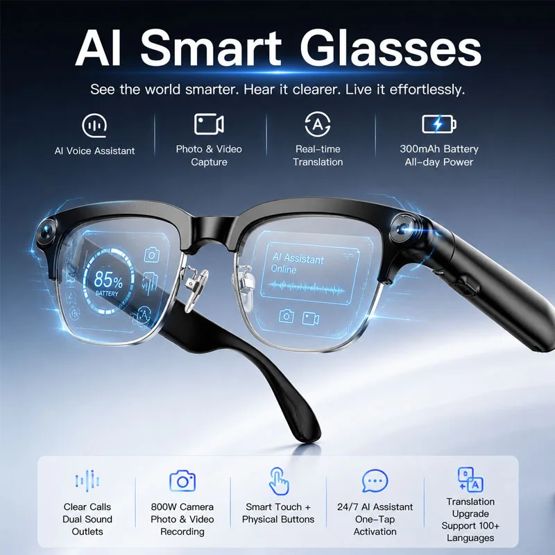 2026-fashion-metal-half-frame-glasses-hd-video-recording-ai-translation-800w-hd-camera-dual-speakers-42g-sunglasses-men-women