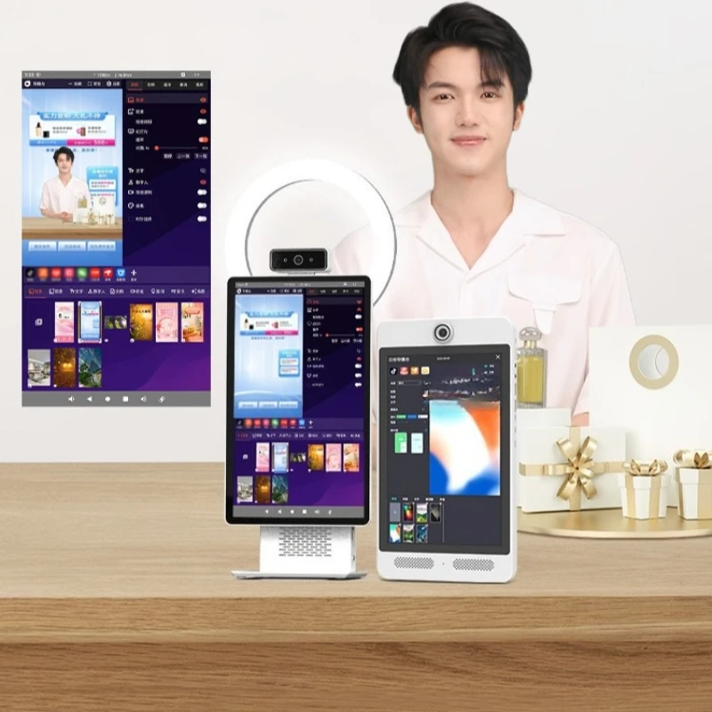 Live all-in-one machine Douyin Kuaishou brings goods artifact inscription large screen monitor