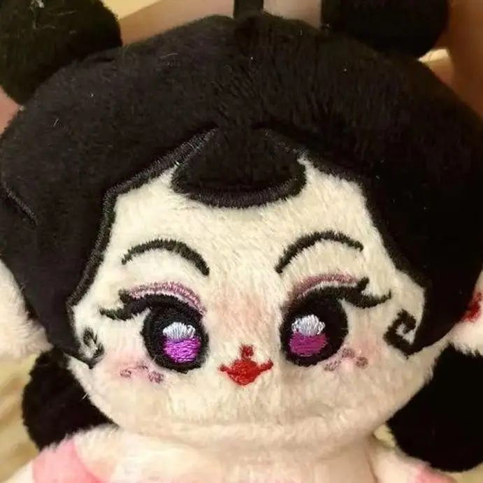 Simpatica bambola di peluche principessa in pietra carina mini ciondolo portachiavi bambola giocattolo borsa da scuola portachiavi borsa da scuola bambola pendente