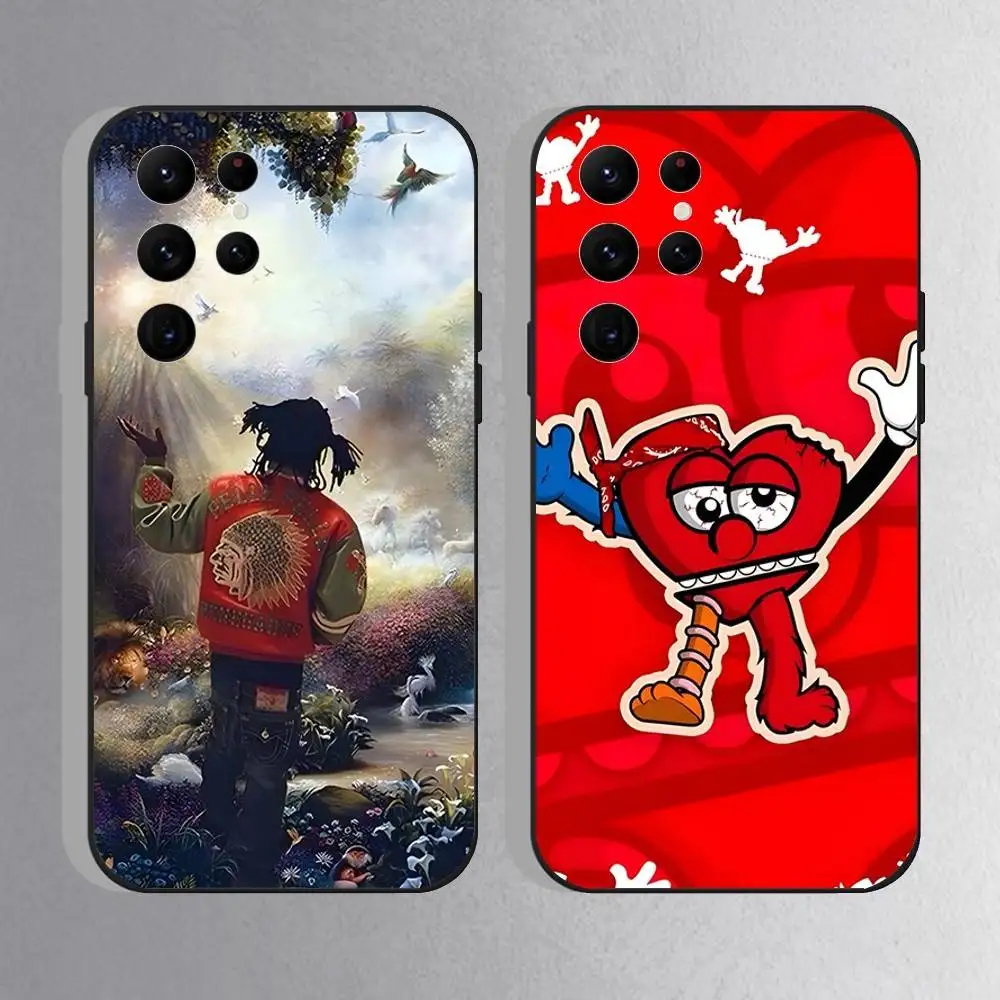 Chief Keef G-GLO G-GANG Phone Case For Samsung S10,S21,FE,S21 ,S26,S25,S24,S23,Ultra,S9,S22,Plus Black Shockproof Silicone Sof