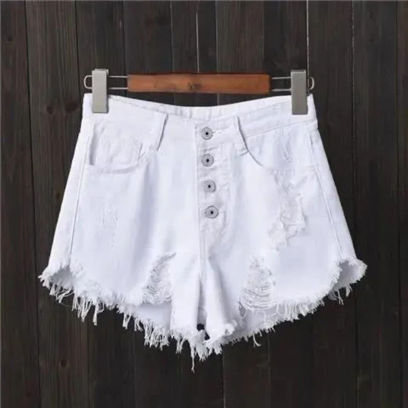

Wide Short Jean Pants Woman Ripped Denim Shorts for Women Harajuku Fashion Elegant Summer Outdoor Designer Streetwear Wholesale