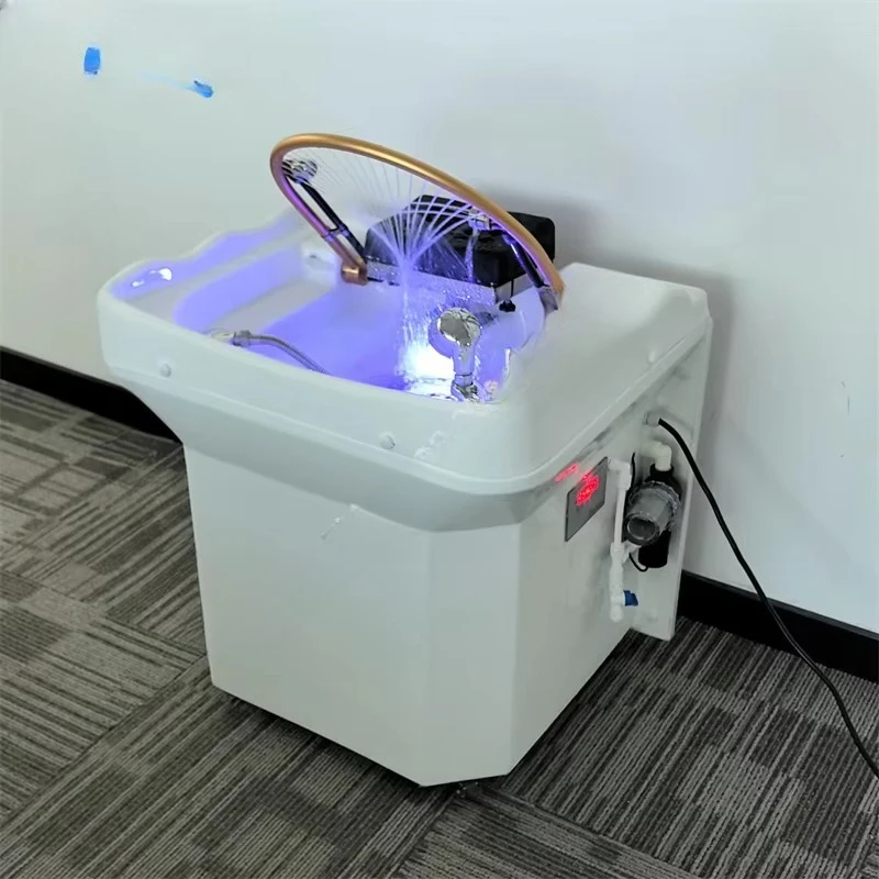 

Keeson Shampoo Basin MOQ 1 Quick Delivery Salon Head Spa Sink European Bac Japanese Massage Bowl Specials