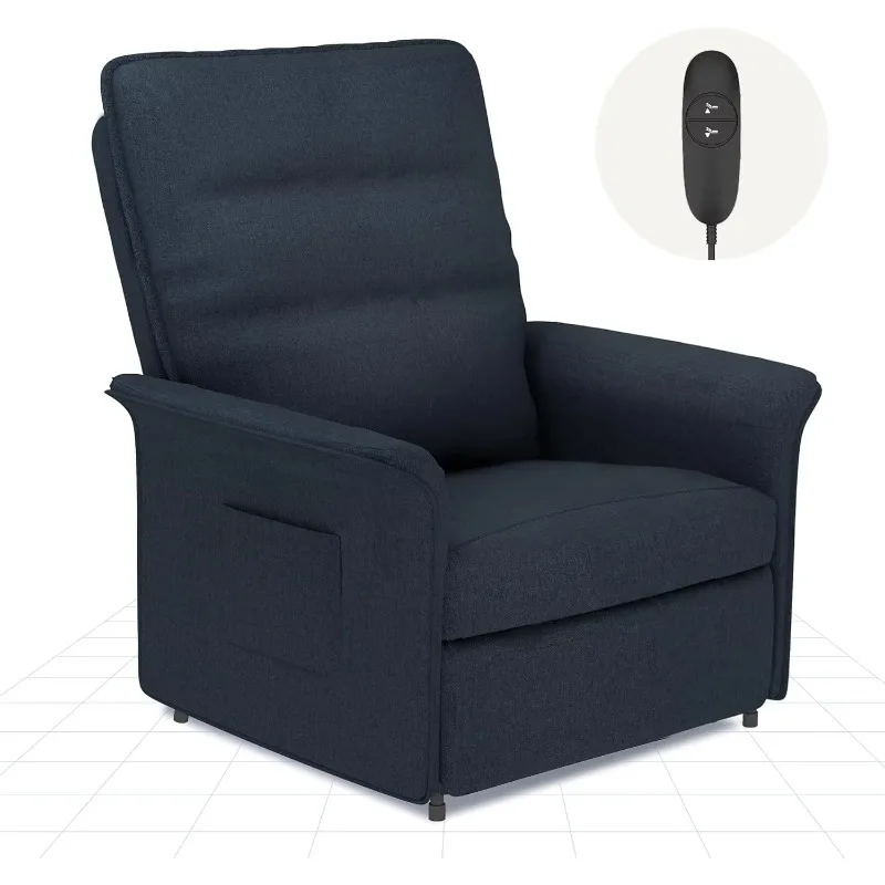 Electric recliner with adjustable backrest TV chair sofa for bedrooms, living rooms and home theaters