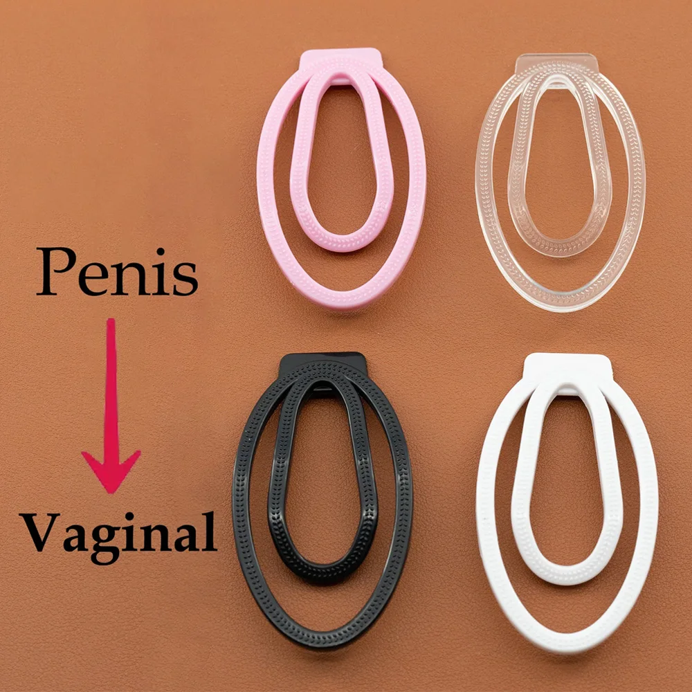 2024 New Upgrade Panty Chastity for Sissy, Light PCMen Mimic Female Pussy Penis Training Clip Cock Cage Sexy Toys for Men Gay18+