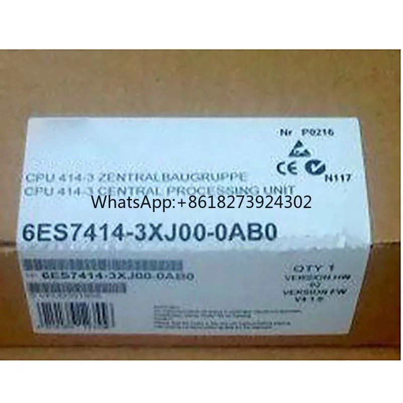 

New packaging 1 year warranty 6ES7414-3XJ00-0AB0｛No.24arehouse spot｝ Immediately sent