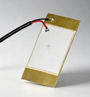 Square PZT5 Piezoelectric Ceramic Disc, Vibration Sensor & Pressure Sensitive Power Generation Ceramic Sheet