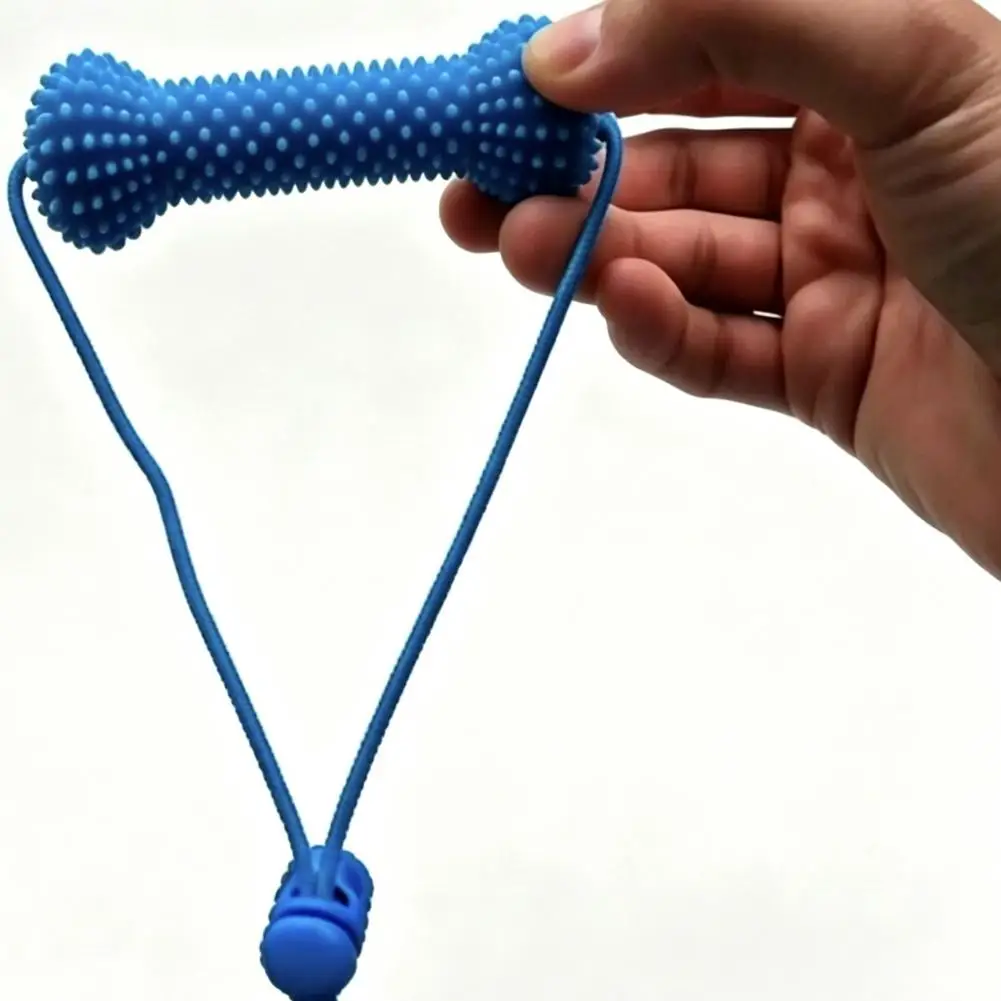 10/15cm Hundekau-Spielzeug, Zahnreinigungs-Zahnbürstenstab, Interaktives Welpen-Zahnungsspielzeug mit Seil, Zahnpflege, Haustierbedarf – Detail 9