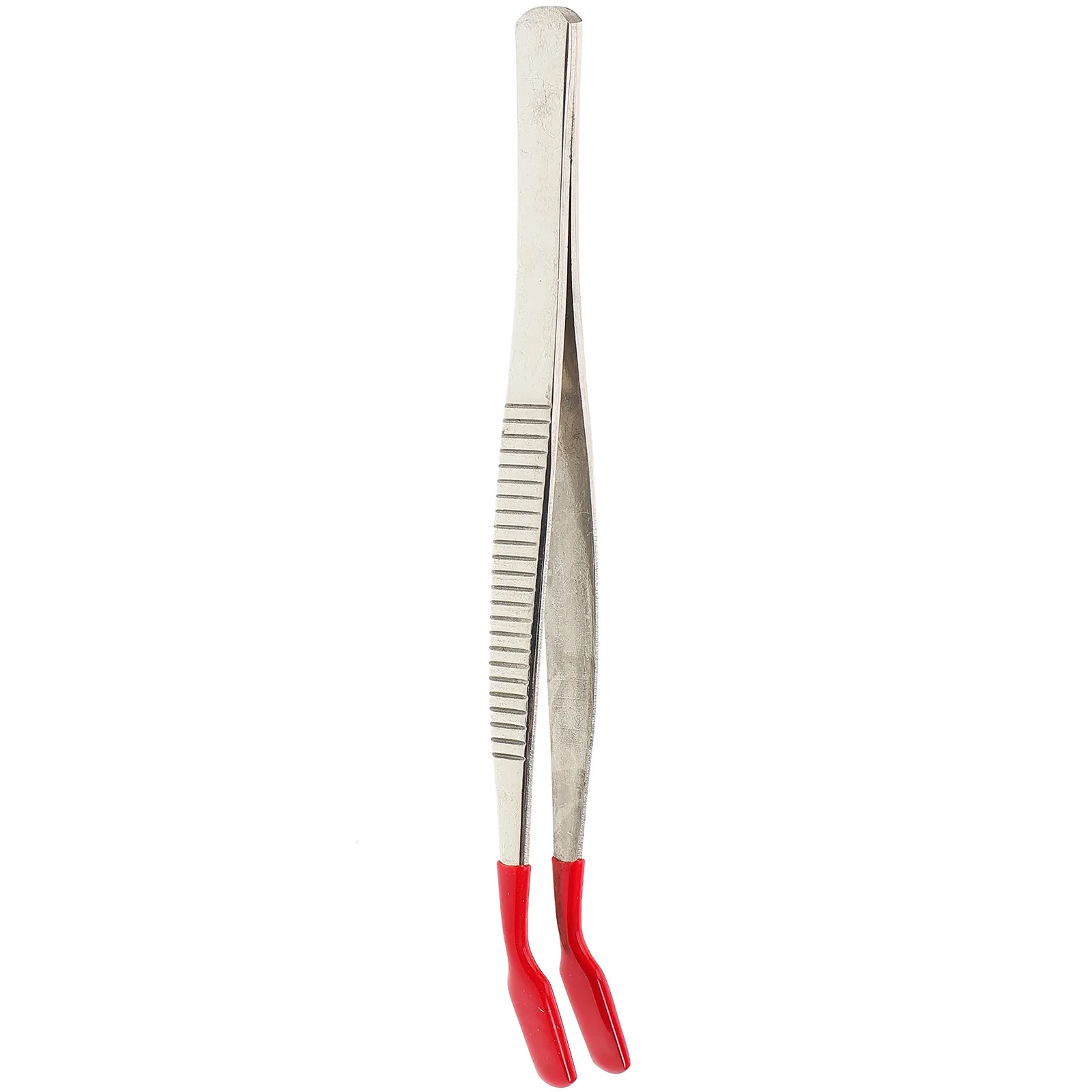 Stamp Tweezers Stainless Steel Lightweight Ergonomic Design for Stamp Collecting Jewelry Makeup Precision Handling
