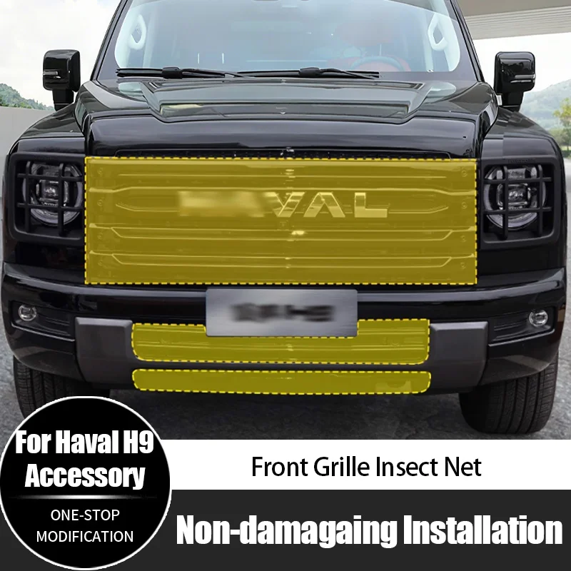 

For Haval h9 Abs Car Grille Net Insect Screen Front Grille Front Grille Bug Screen High Quality Accessories