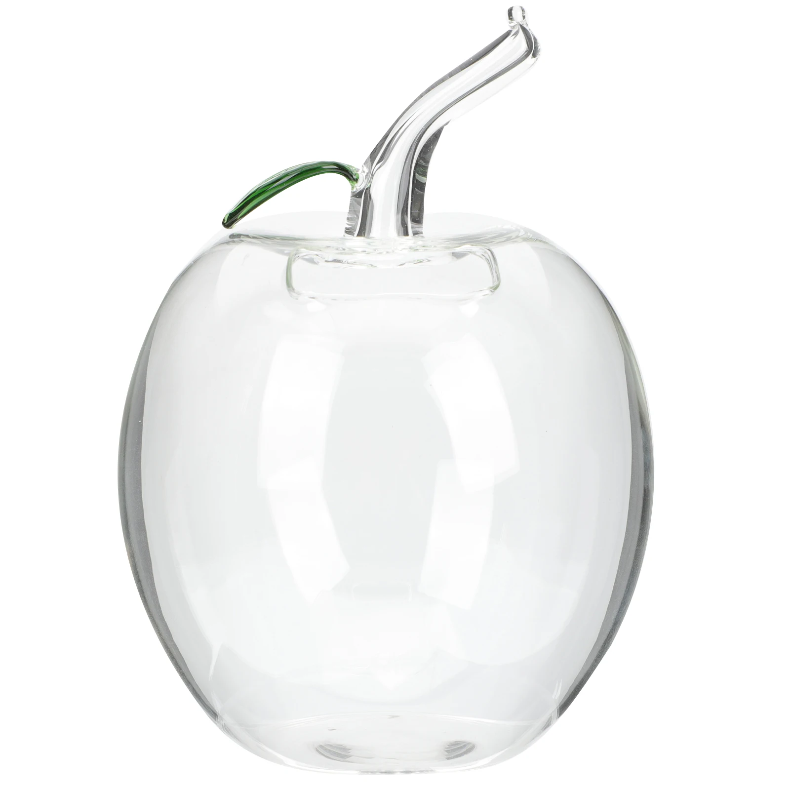 

Glass Transparent Piggy Bank Apple Shape Clear Coin Saving Pot Desktop Decoration Kids Money Box Glass Piggy Bank