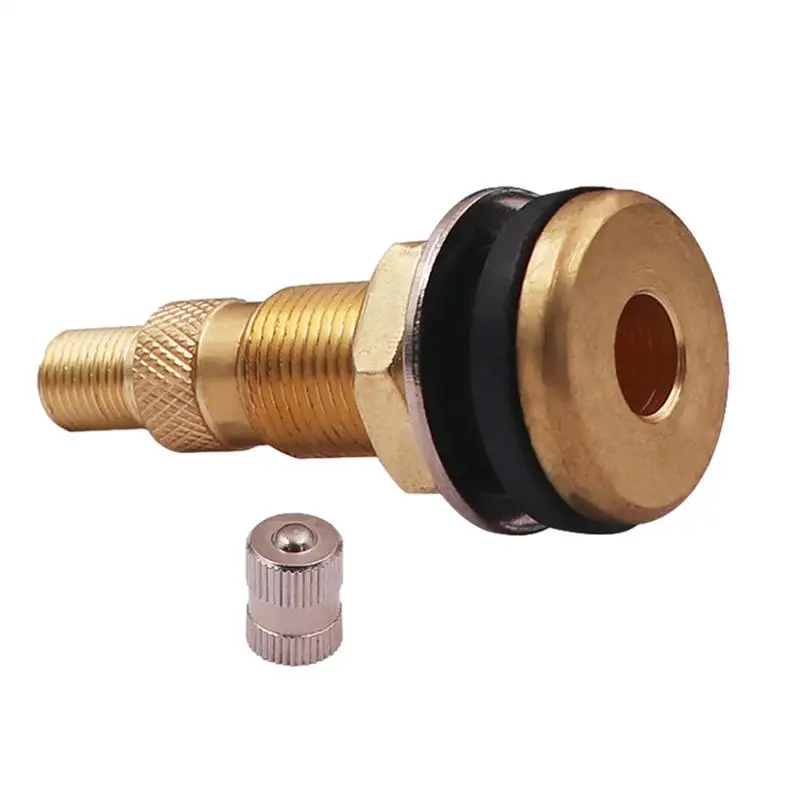 

1pcs Tubeless Valves TR618A Tire Valve Stems Brass Tubeless Tire Valve Stems Tools For Tractor Industrial Agricultural Tires