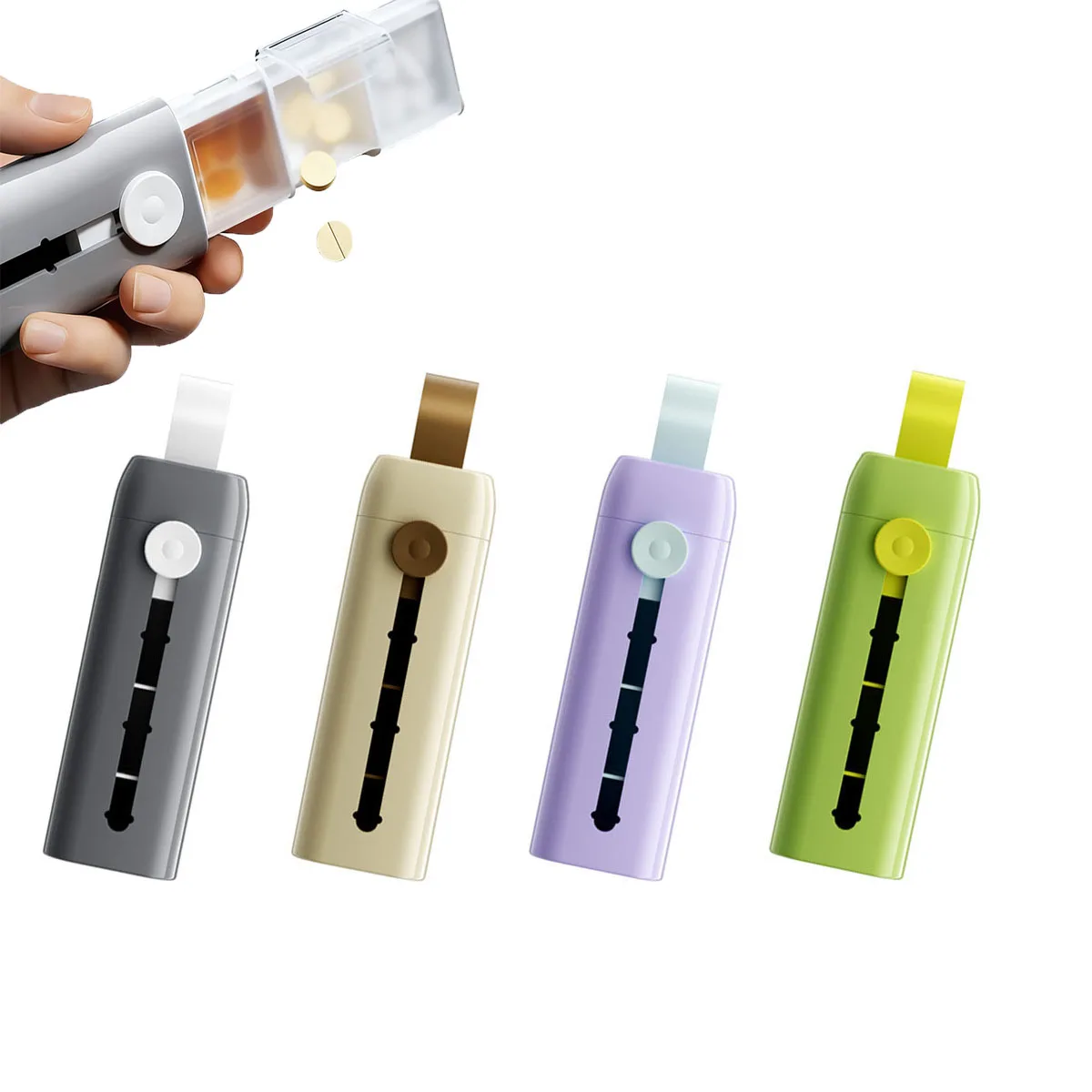 

Портативный футляр для лекарств, 3-кратные отделения на день, дорожный держатель для таблеток для витаминов, карманный контейнер для здравоохранения, чехол