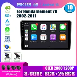 Android 14 For Honda Element YH 2002 - 2011 Car Radio Multimedia Player GPS Navigation Stereo NO 2Din BT 5G WIFI Carplay Stereo