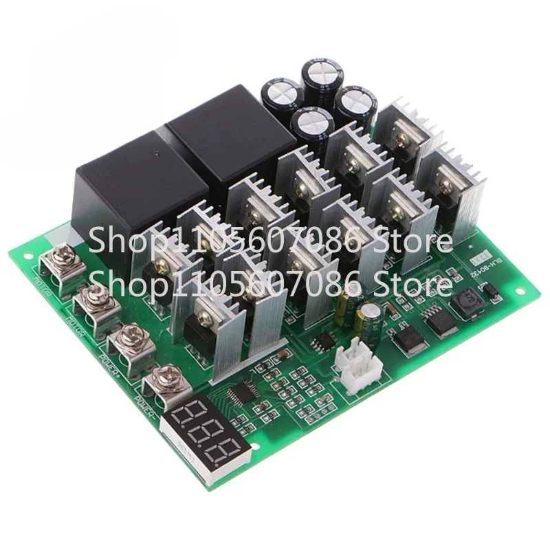 Digital Dial Governor, Forward and Reverse Motor Driver, Stepless Motor Speed Switch 12V24V36V