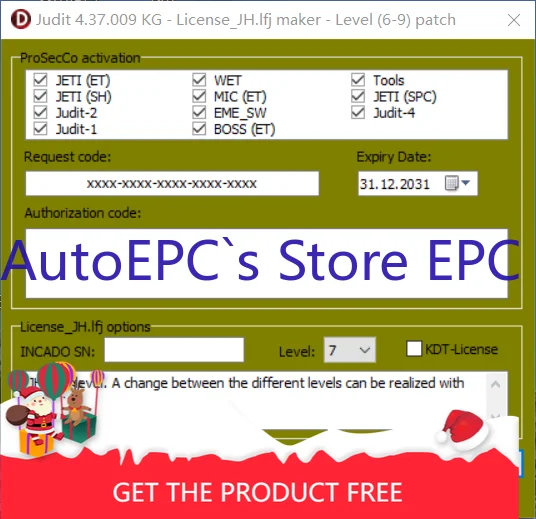 AutoEPC Jungheinrich (JETI) Judit -4 License SH ET 3 IN ONE 4.37.009 Keygen+Level 2-9 [2024] (Support 4.37.009 Projects)