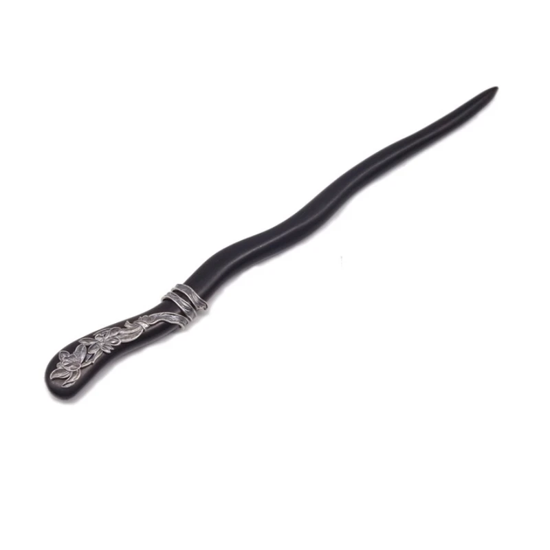 

Hanfu accessories Jade sandalwood memory original daily versatile headgear