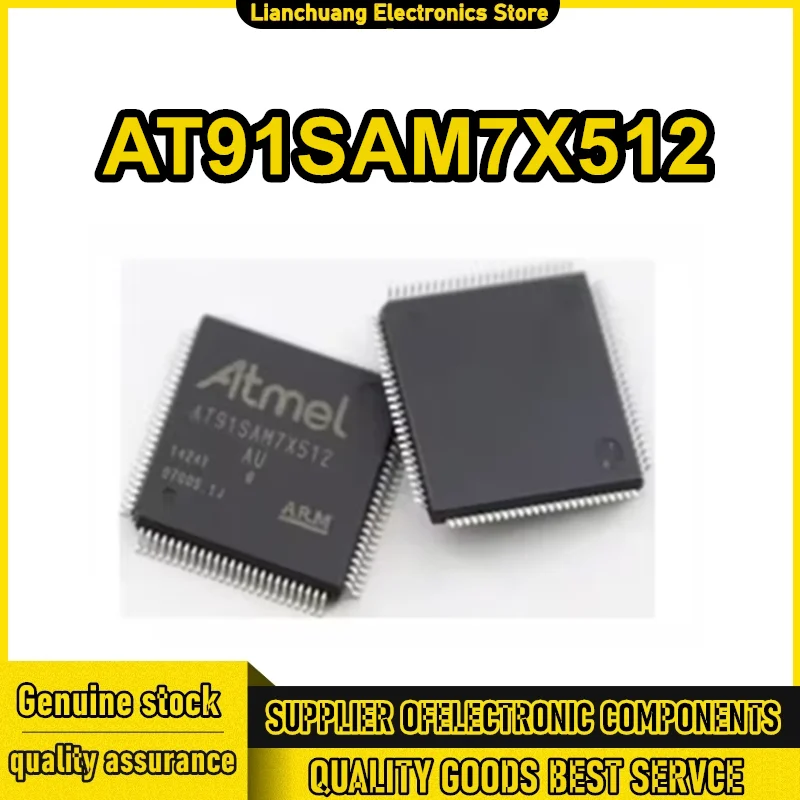 

AT91SAM7X512 AT91SAM7X512-AU LQFP-100 IC MCU чип 100% новый оригинальный на складе