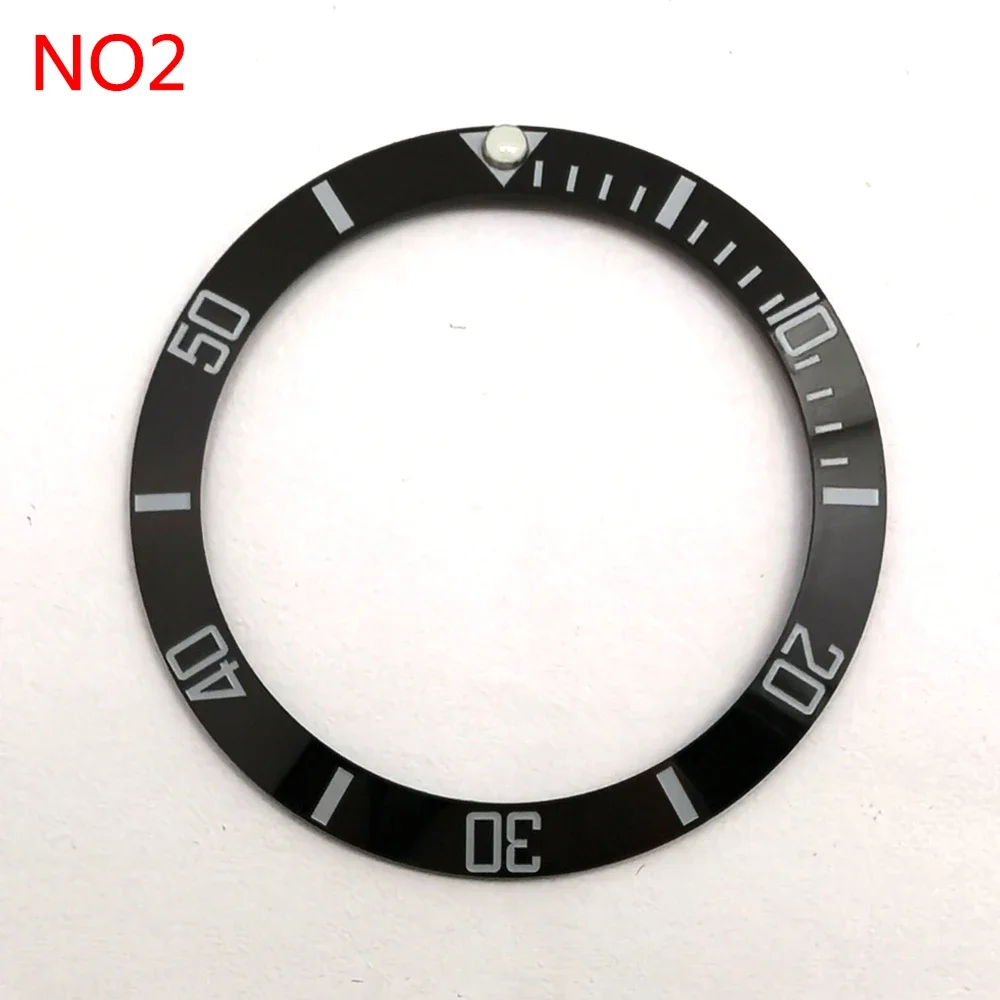 38mm Watch Ring High Quality Ceramic Bezel Insert for 40mm Watch Case Accessories Inner diameter 30.5mm