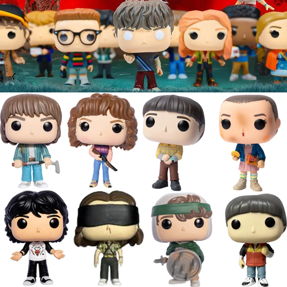 Figuras de acción Funko Pop de Stranger Things: Dustin, Steve, Eleven, Vecna, Mike (1783, 1786), Will Byers (1809), The Thing - Colección de juguetes y muñecos