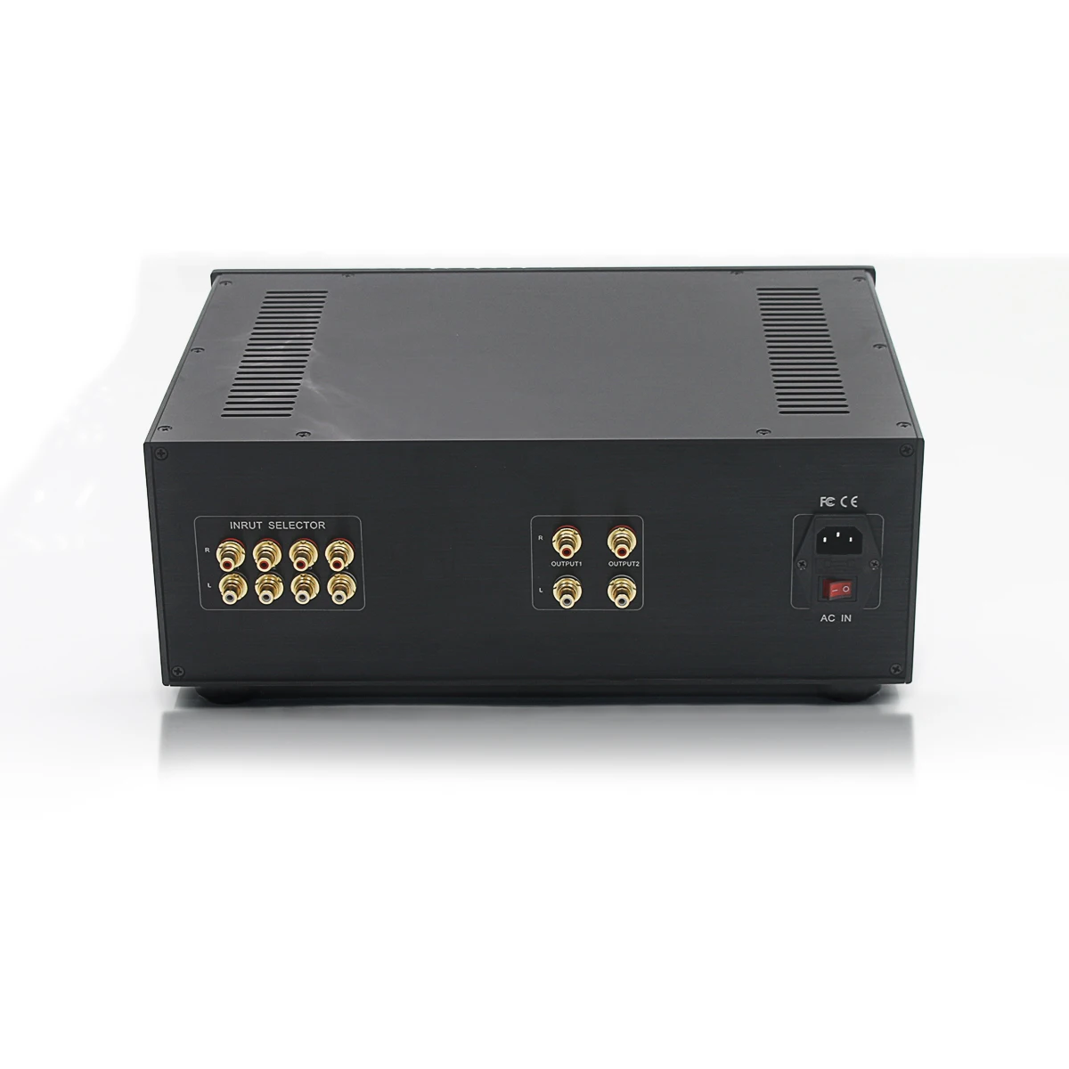 STR11A-Max Reference CARY AE-1 Circuit 6SN7 مضخم صوت للتحكم عن بعد بأنبوب فراغ مع مدخلات 4 اتجاهات وإخراج RCA ثنائي الاتجاه