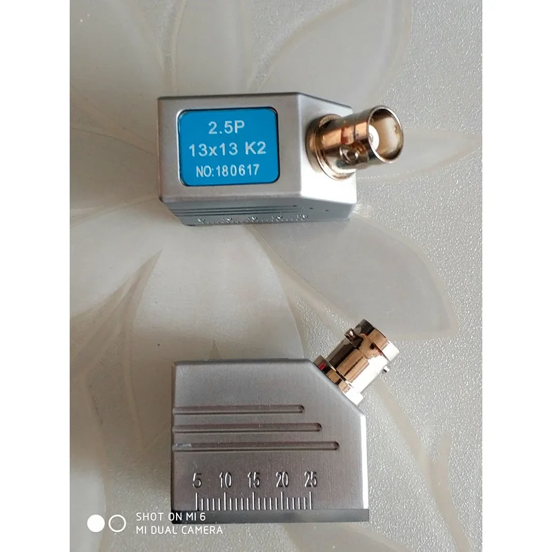 2.5P A45 A60 A70 4MHz 10x10 زاوية التحقيق محول K1 K2 K3
