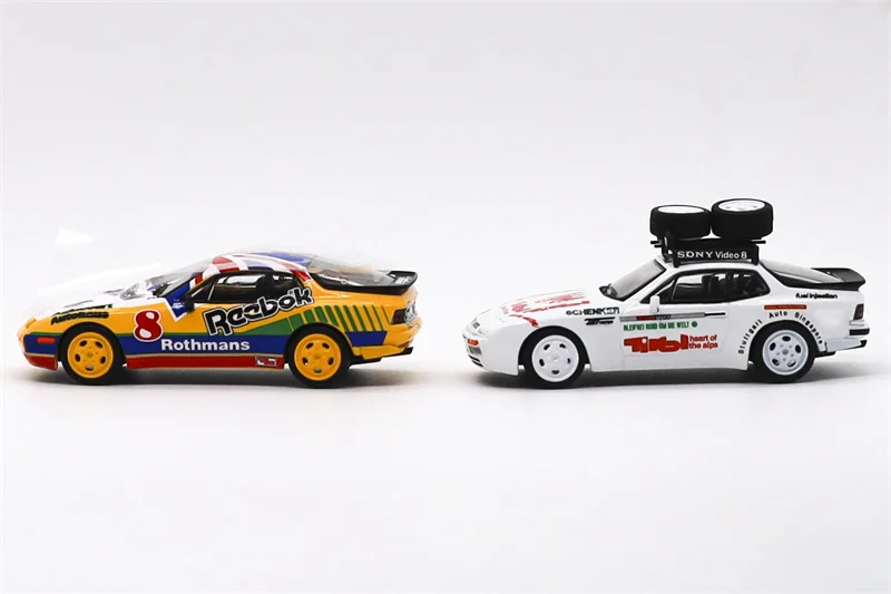 

1:64 944 Turbo 1987 & Turbo Cup 1988 two cars set Diecast Collector's Vehicle Model Car