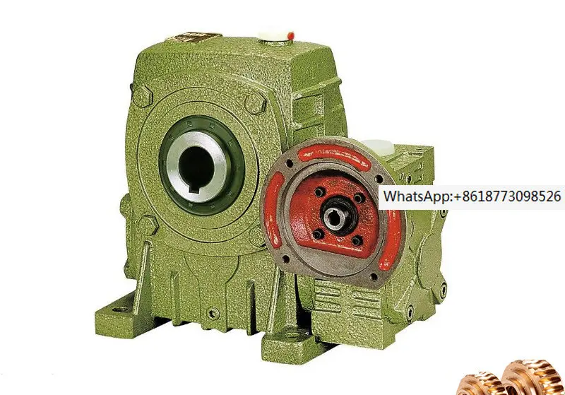 Double stage worm gear reducer WPEDKA two pole combination WPEDKS variable speed gearbox reducer WPEDKA40-70