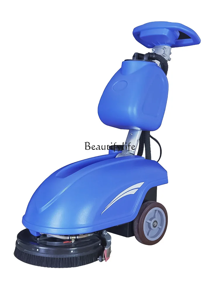 Small Hand Push Industrial Washing Machine Commercial Suction Mop Integrated Shopping Mall Supermarket Stadium