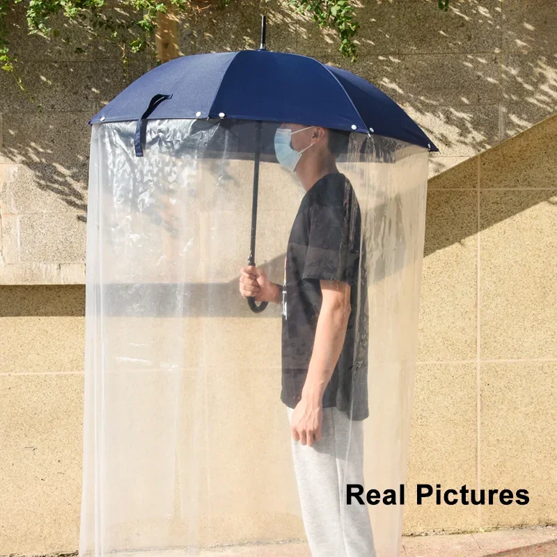 

Really cool clear long full body umbrella dome umbrella that covers your body for sale