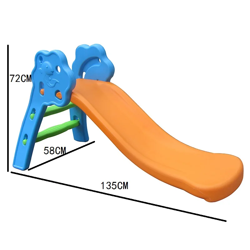 Popular Sale  Mini Collapsible Plastic Slides the Little Whale Slide for Kids Indoorpromote sales