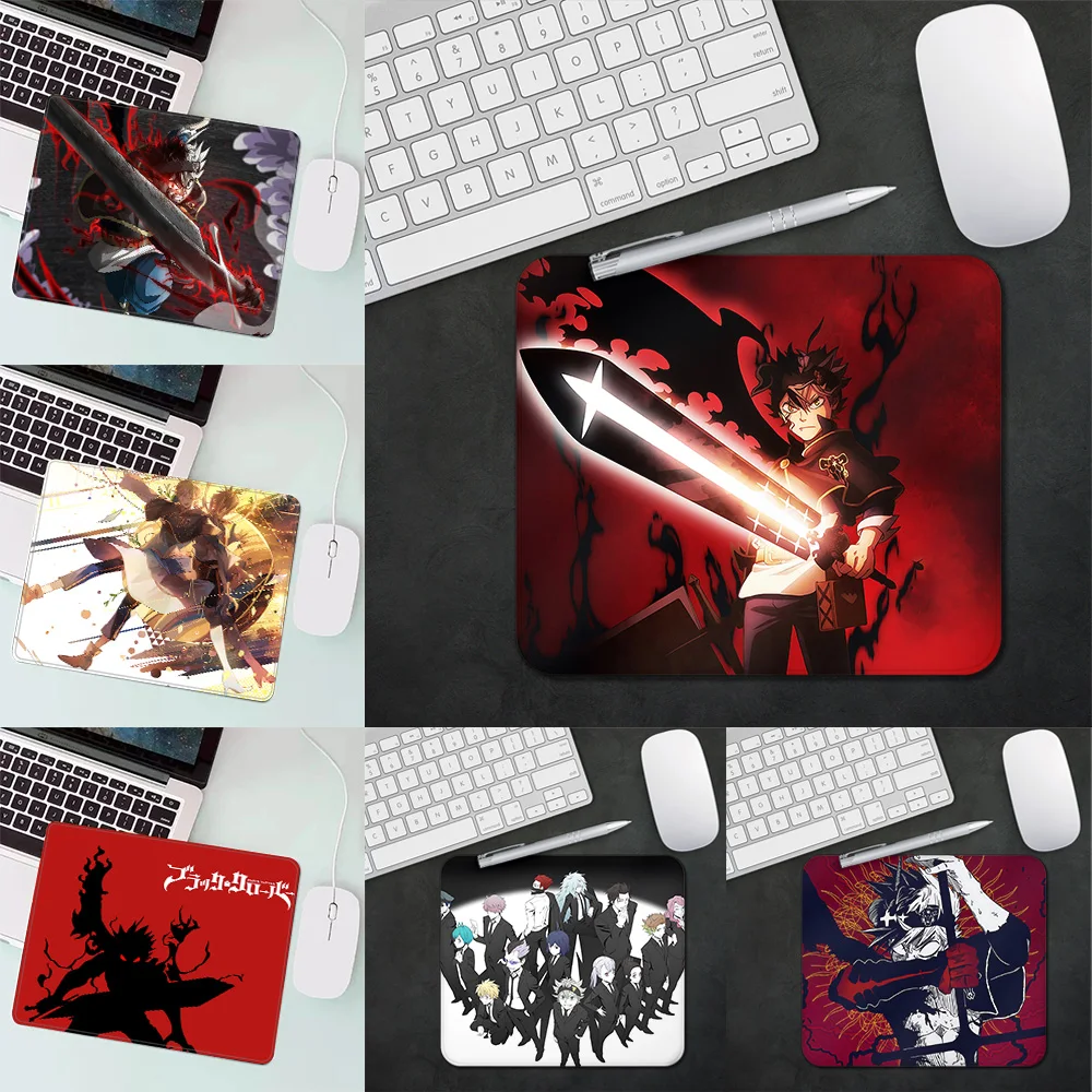 black clover Gaming Mouse Pad XS Small Mousepad For PC Gamer Desktop Decoration Office Mouse Mat Deskmat Rug