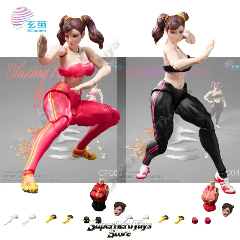 Pre-order XCOCANN Studio 1/12 Fight Girl Series LieHua CFC003 and YingJi CFC004 DayBreak Studio 1/12 Scale Kit DR-01/DR02 Gifts
